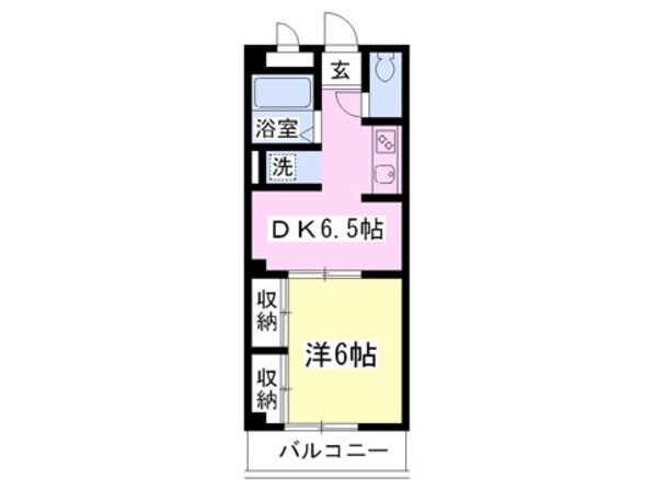 ホライゾン坂下の物件間取画像